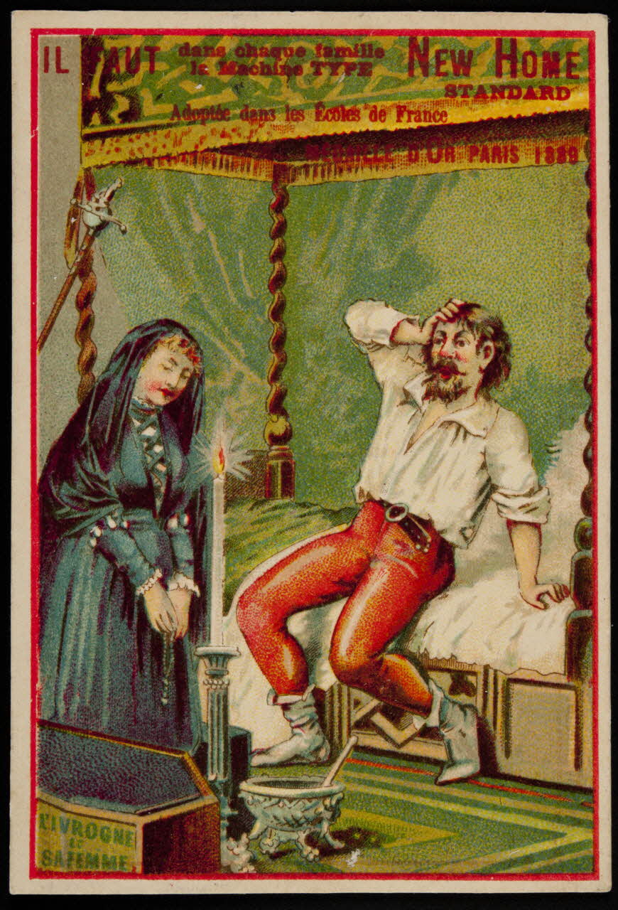 Agence Générale Standard carte réclame chromo Dôle 1880-1900 1995.1.1820.10 Photo