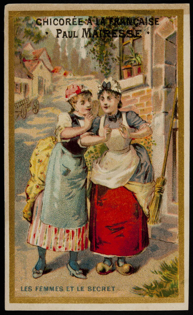 carte réclame chromo Dôle 1880-1900 1995.1.1820.9 Photo