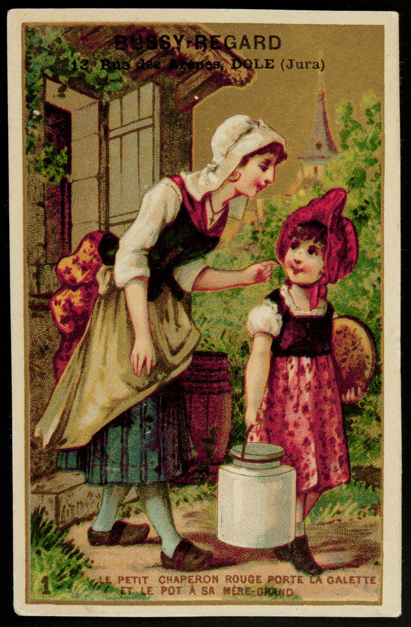 carte réclame chromo Dôle 1881-1889 1995.1.1821.1 Photo