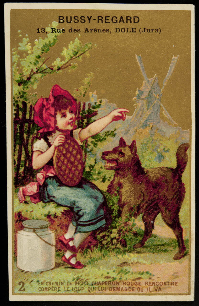 carte réclame chromo Dôle 1881-1889 1995.1.1821.2 Photo