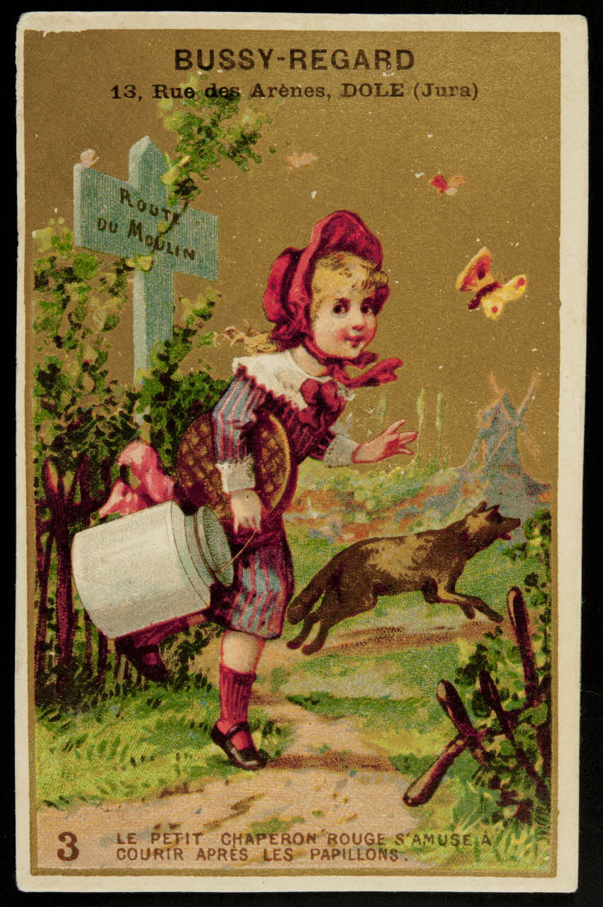 carte réclame chromo Dôle 1881-1889 1995.1.1821.3 Photo