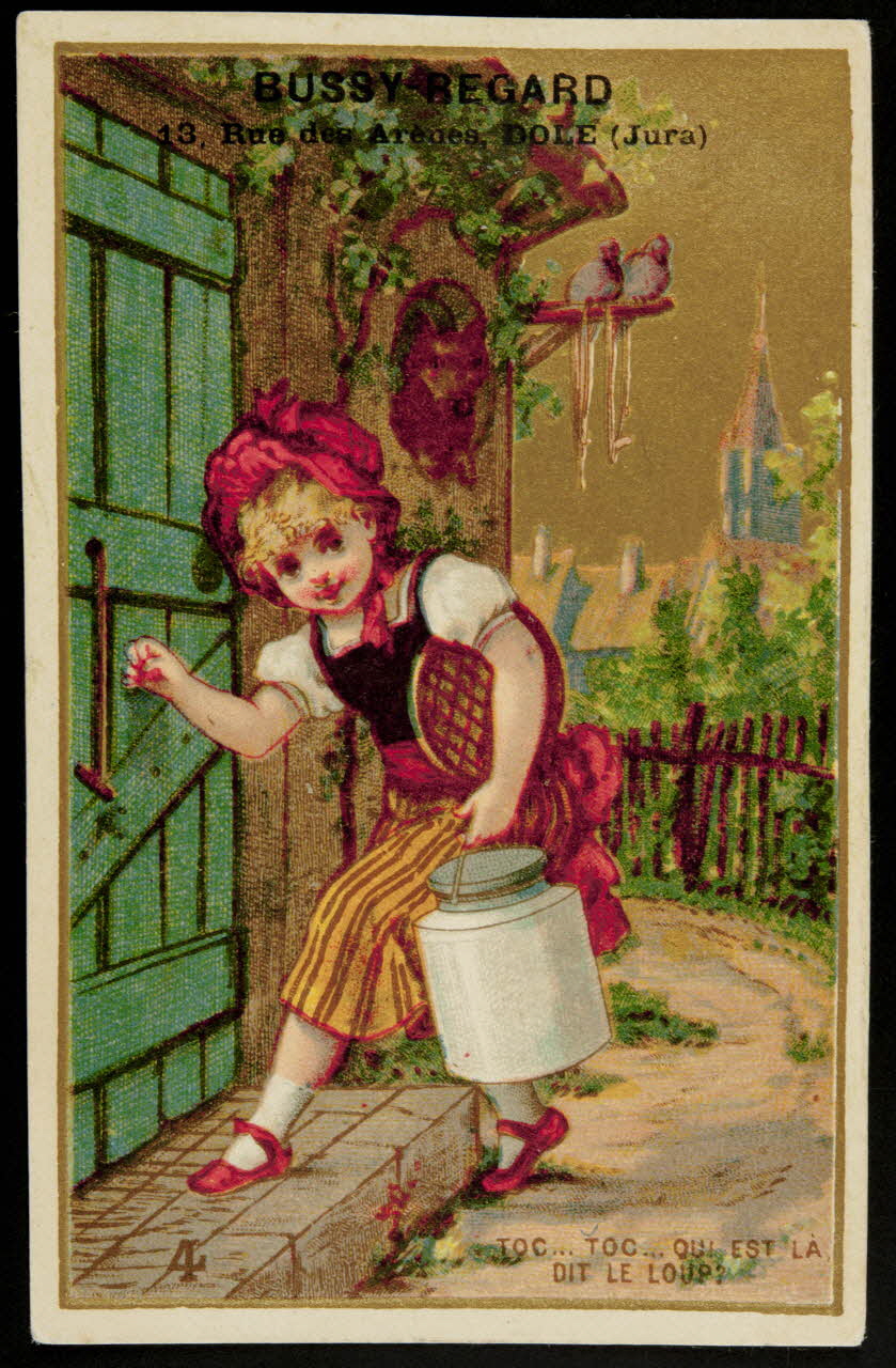 carte réclame chromo Dôle 1881-1889 1995.1.1821.4 Photo