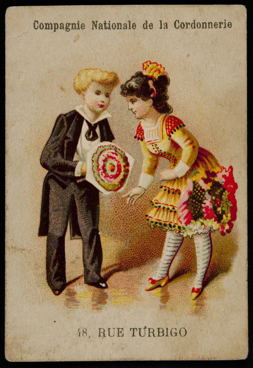 carte réclame chromo Dôle 1880-1882 1995.1.1823.11 Photo