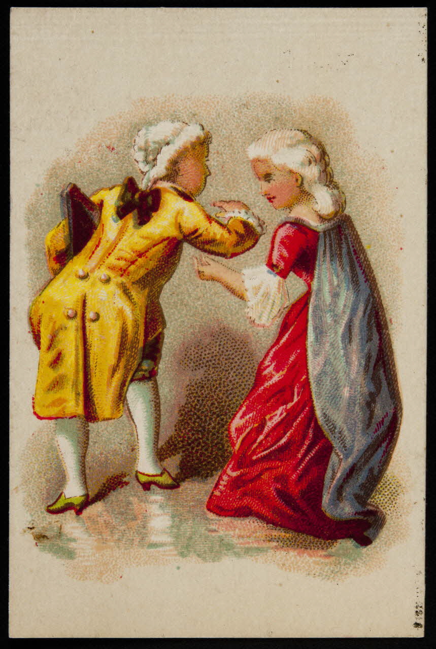 Abadie carte réclame chromo Dôle 1880-1900 1995.1.1823.7 Photo