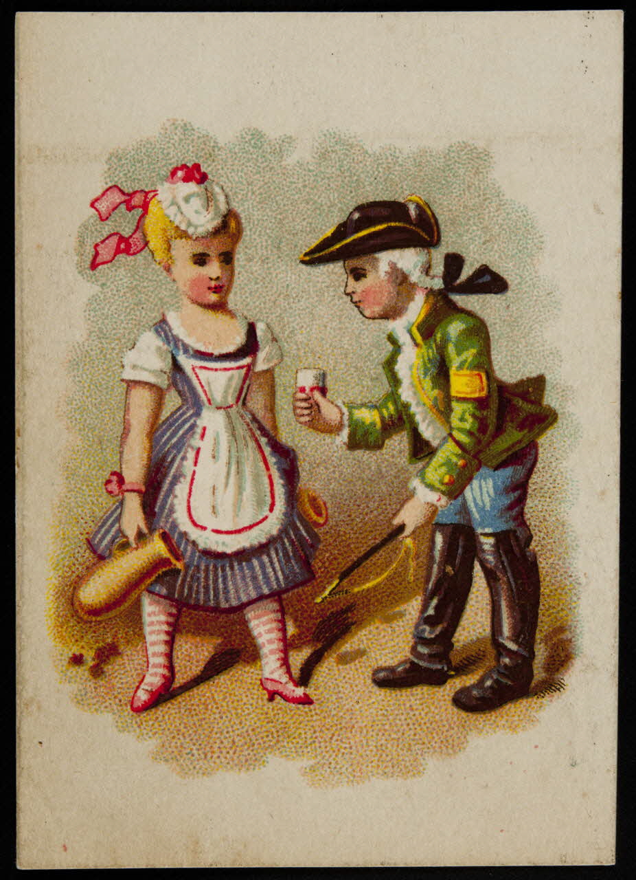 Abadie carte réclame chromo Dôle 1880-1900 1995.1.1823.8 Photo