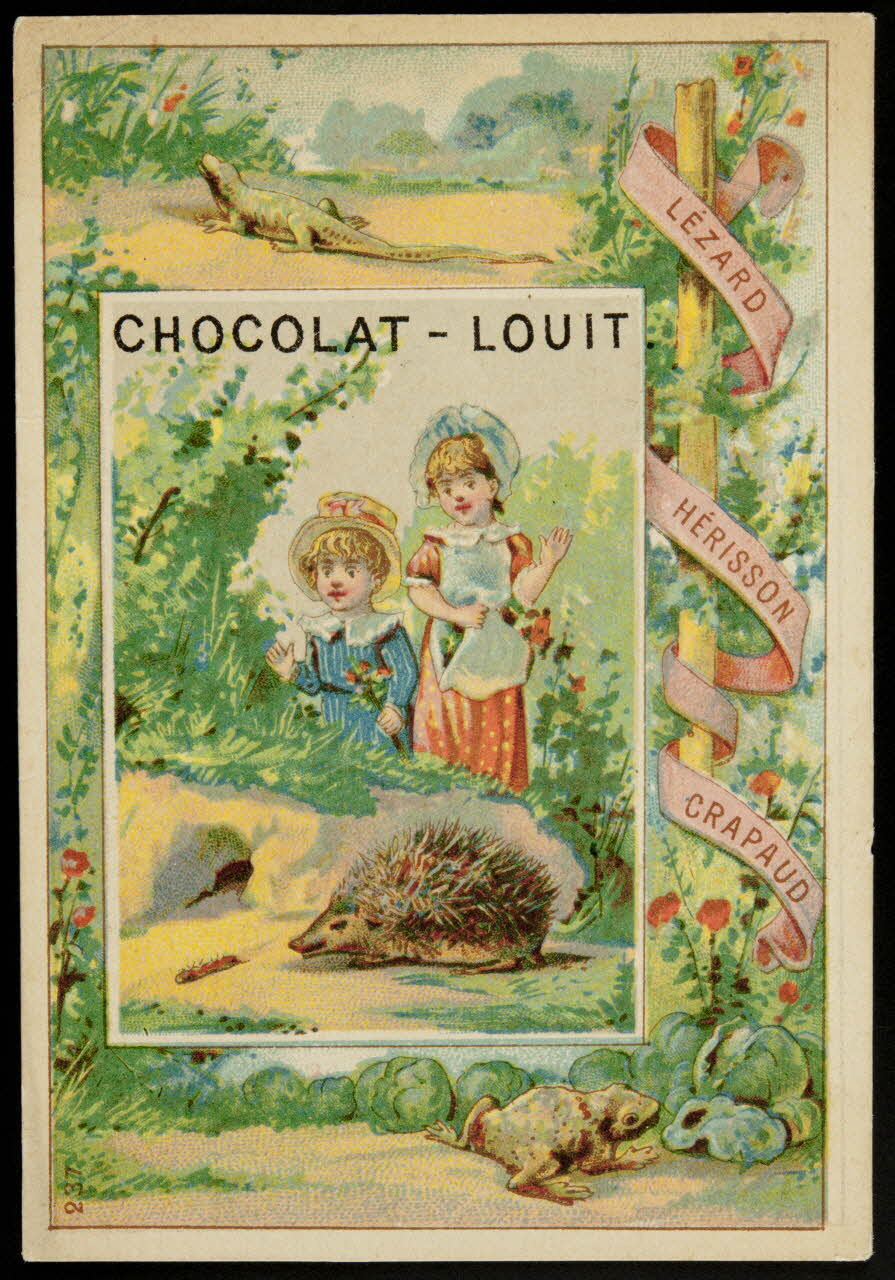 carte réclame chromo Dôle 1880-1900 1995.1.1824.2 Photo