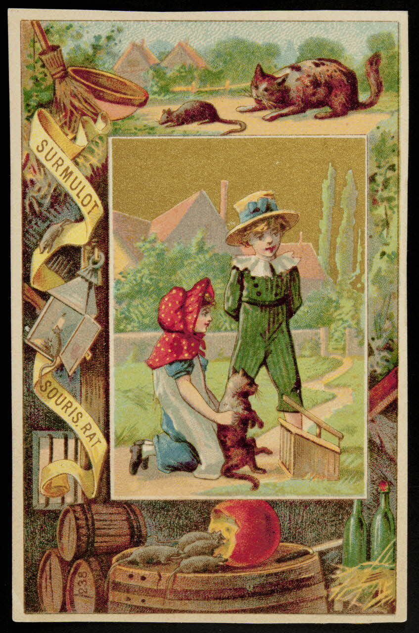 carte réclame chromo Dôle 1880-1900 1995.1.1824.8 Photo