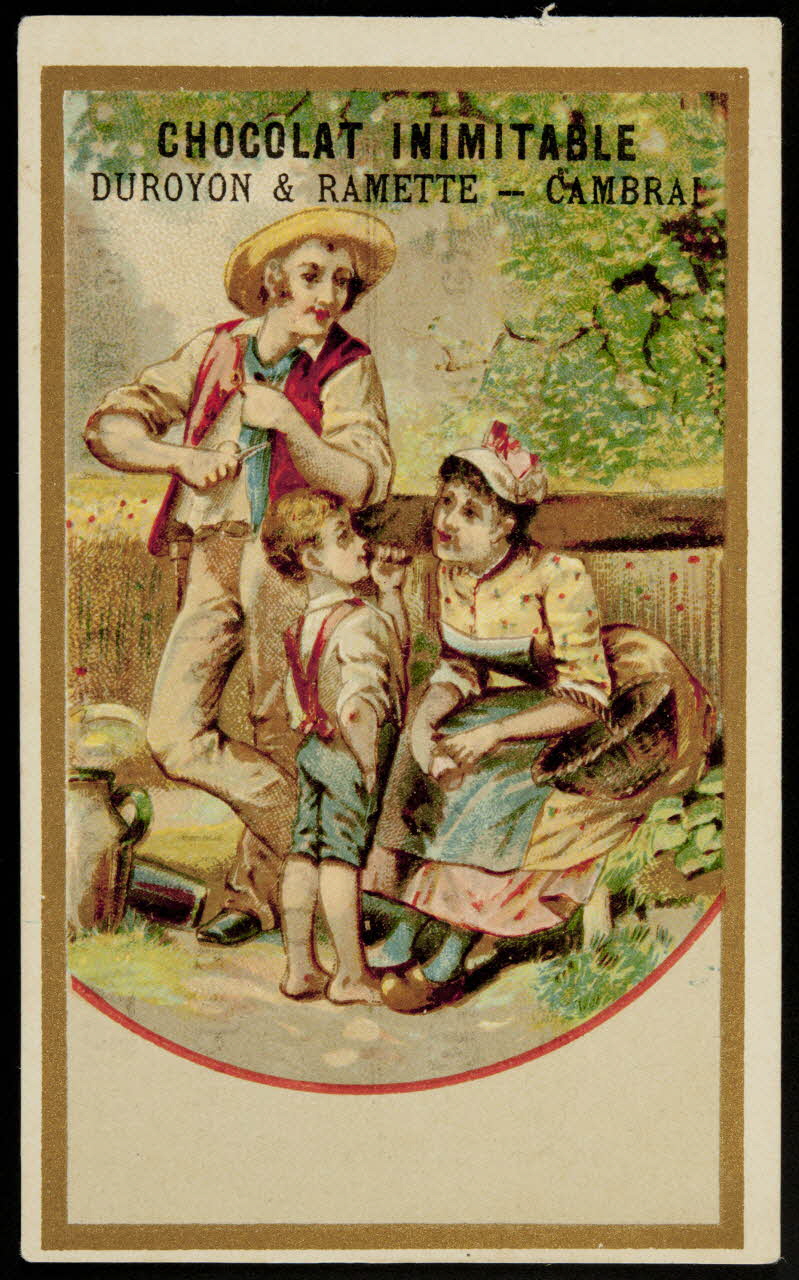 carte réclame chromo Dôle 1880-1900 1995.1.1827.4 Photo