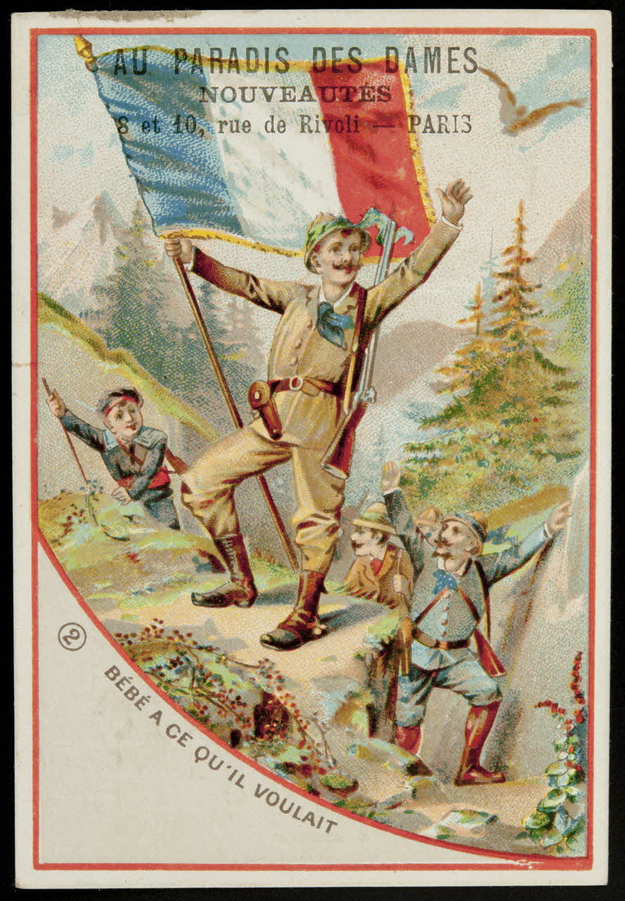 carte réclame chromo Dôle 1880-1900 1995.1.1828.3 Photo