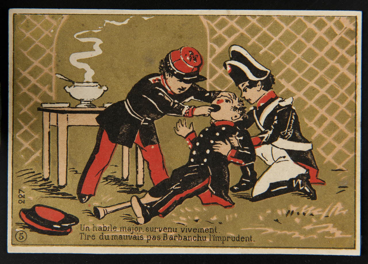 carte réclame chromo Paris 1880-1900 1995.1.1831.5 Photo