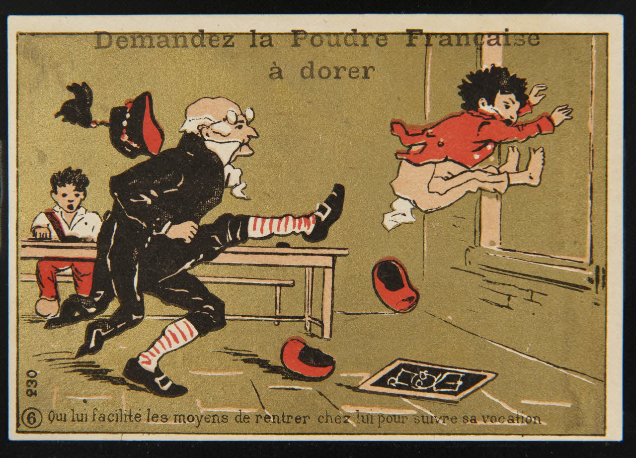 Dufour L. carte réclame chromo Reims 1920 1995.1.1832.6 Photo