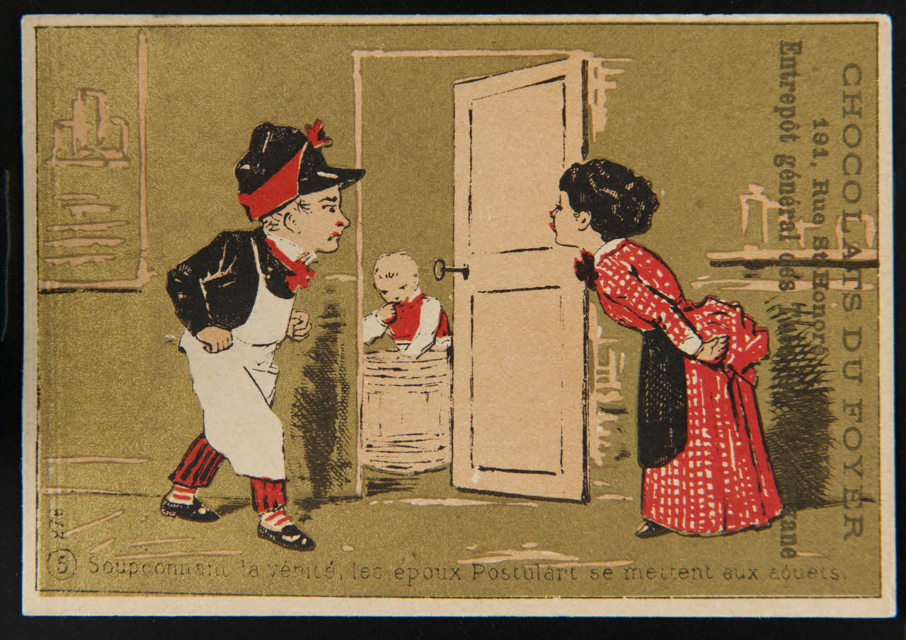 carte réclame chromo Dôle 1881-1889 1995.1.1833.5 Photo