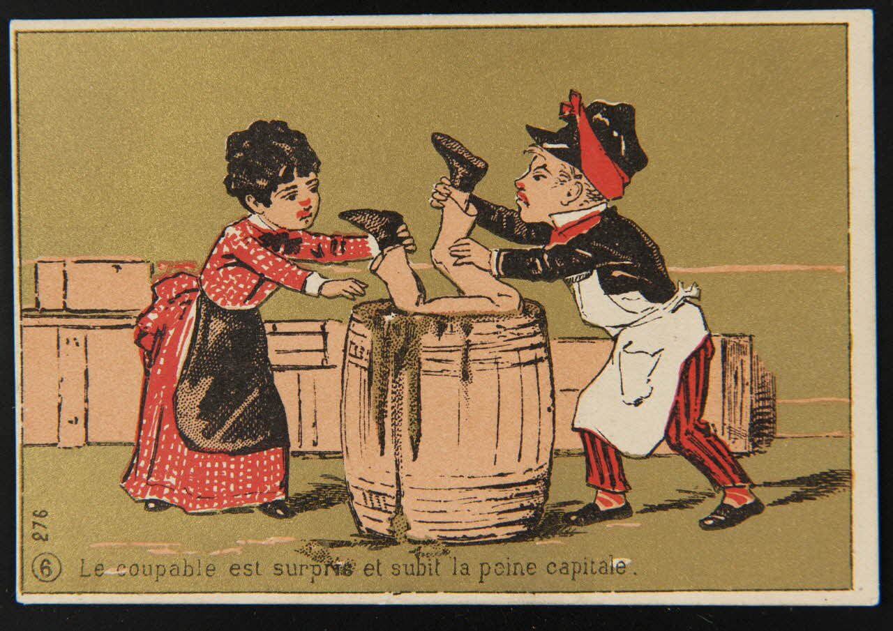 Lefebvre carte réclame chromo Paris 1920 1995.1.1833.6 Photo