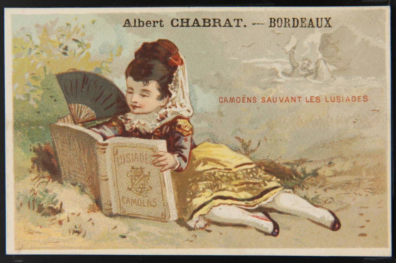 carte réclame chromo Dôle 1880-1882 1995.1.1836.1 Photo