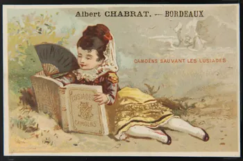 carte réclame chromo Dôle 1880-1882 1995.1.1836.1 Photo