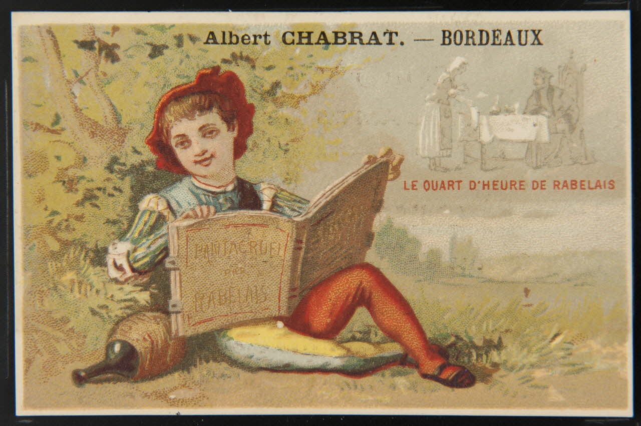 carte réclame chromo Dôle 1880-1882 1995.1.1836.6 Photo