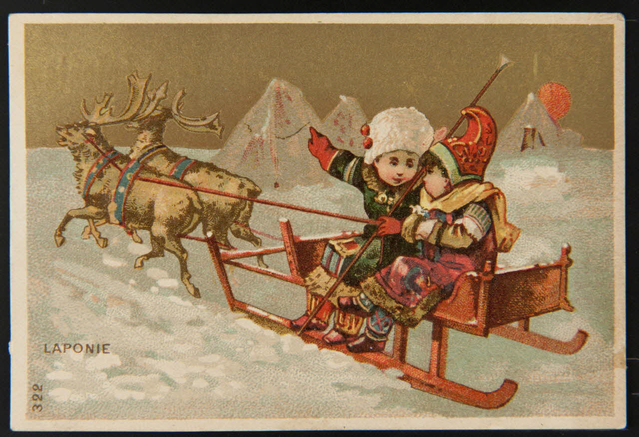 carte réclame chromo Dôle 1880-1900 1995.1.1841.7 Photo