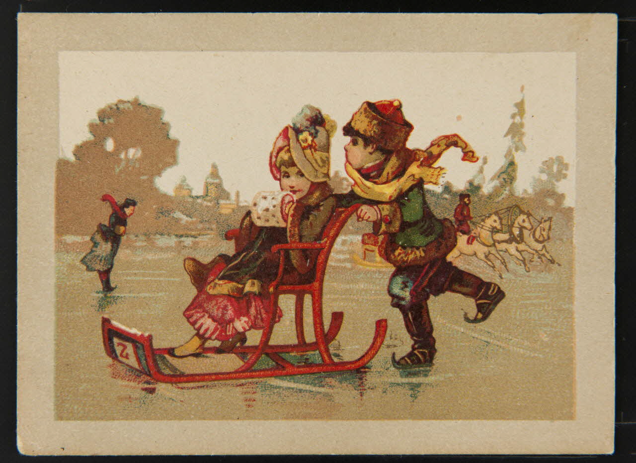 carte réclame chromo Dôle 1880-1900 1995.1.1841.8 Photo