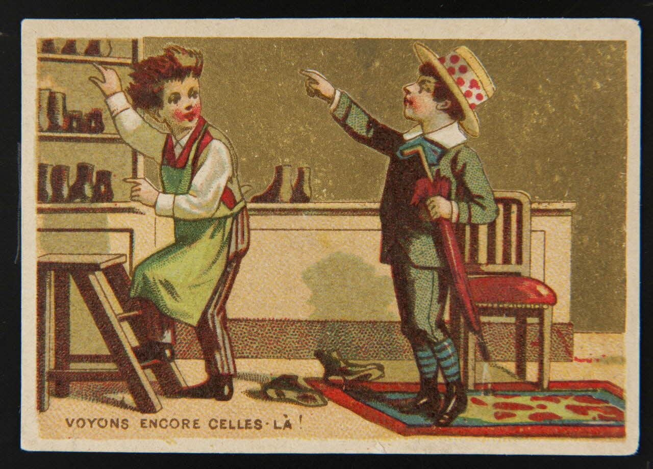 carte réclame chromo Dôle 1881-1889 1995.1.1844.2 Photo