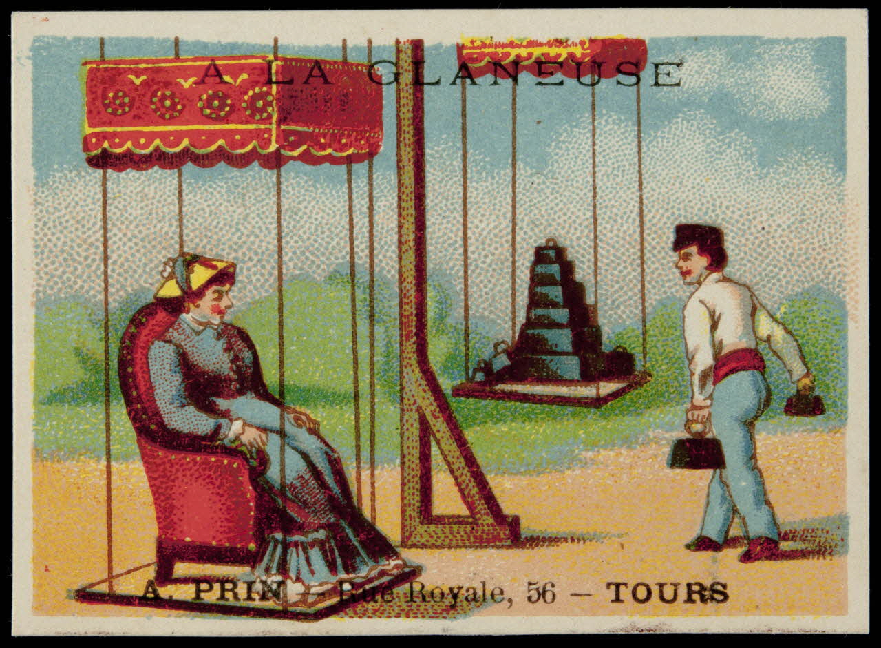 carte réclame chromo Dôle 1880-1882 1995.1.1848.2 Photo