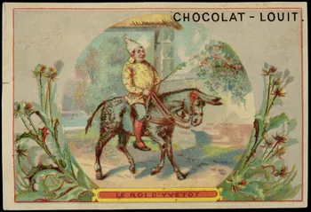 carte réclame chromo Paris 1880-1900 1995.1.1851.2  Photo