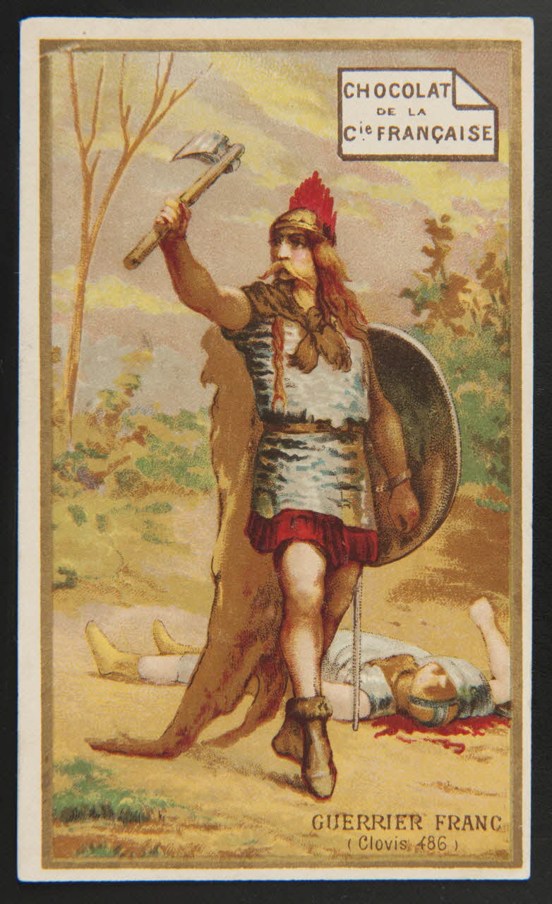 Jehenne ; L. Pacon carte réclame chromo Paris 1886-1889 1995.1.1873.1 Photo