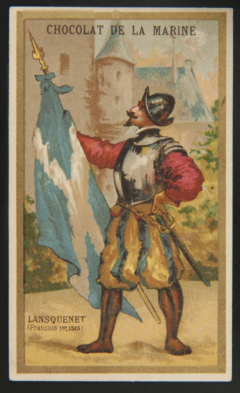 Jehenne ; L. Pacon carte réclame chromo Paris 1886-1889 1995.1.1873.5 Photo
