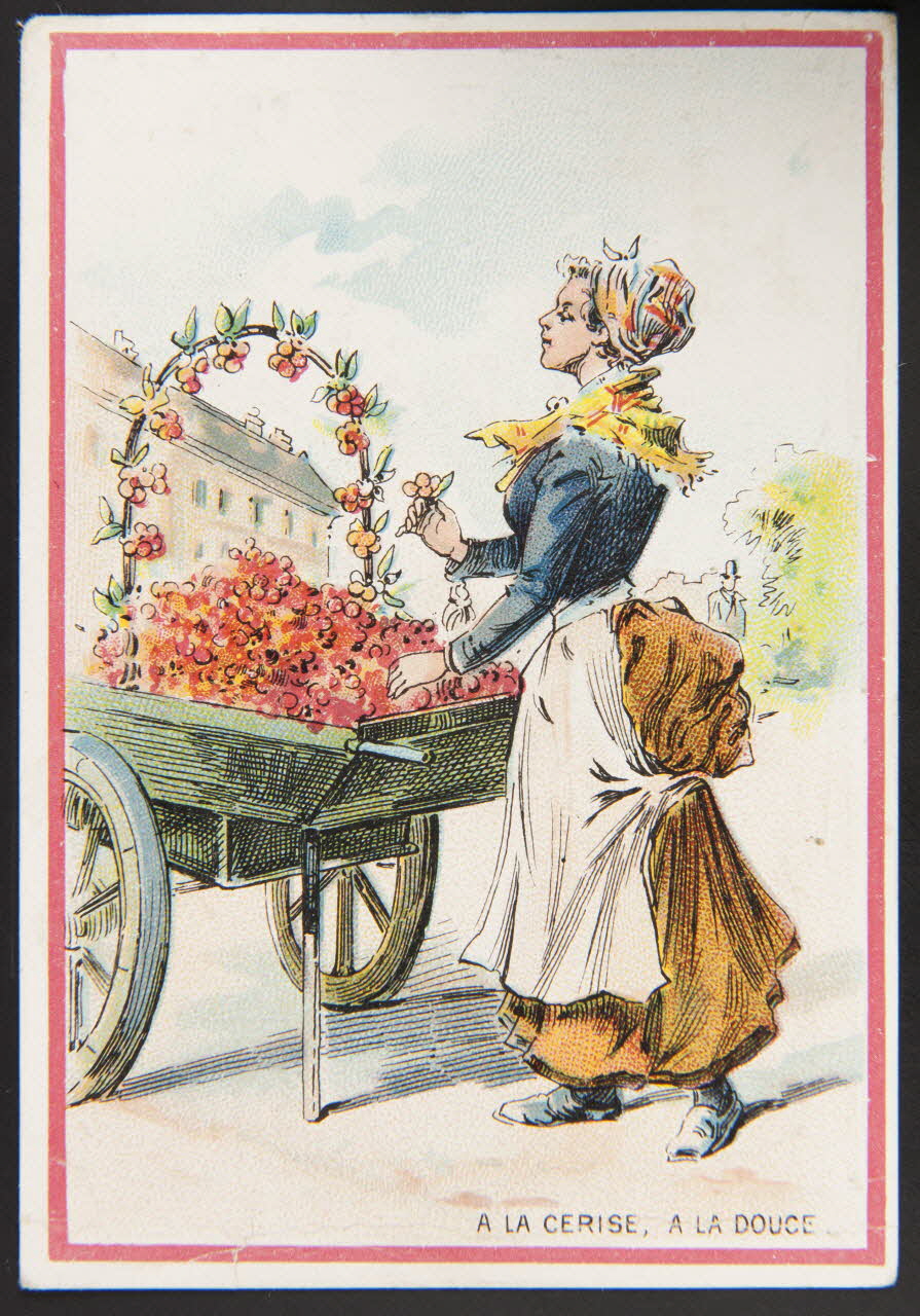Jehenne carte réclame chromo Paris 1885-1920 1995.1.1874.1 Photo