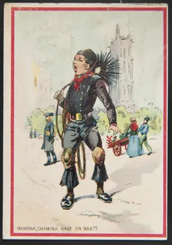 Jehenne carte réclame chromo Paris 1885-1920 1995.1.1874.2 Photo