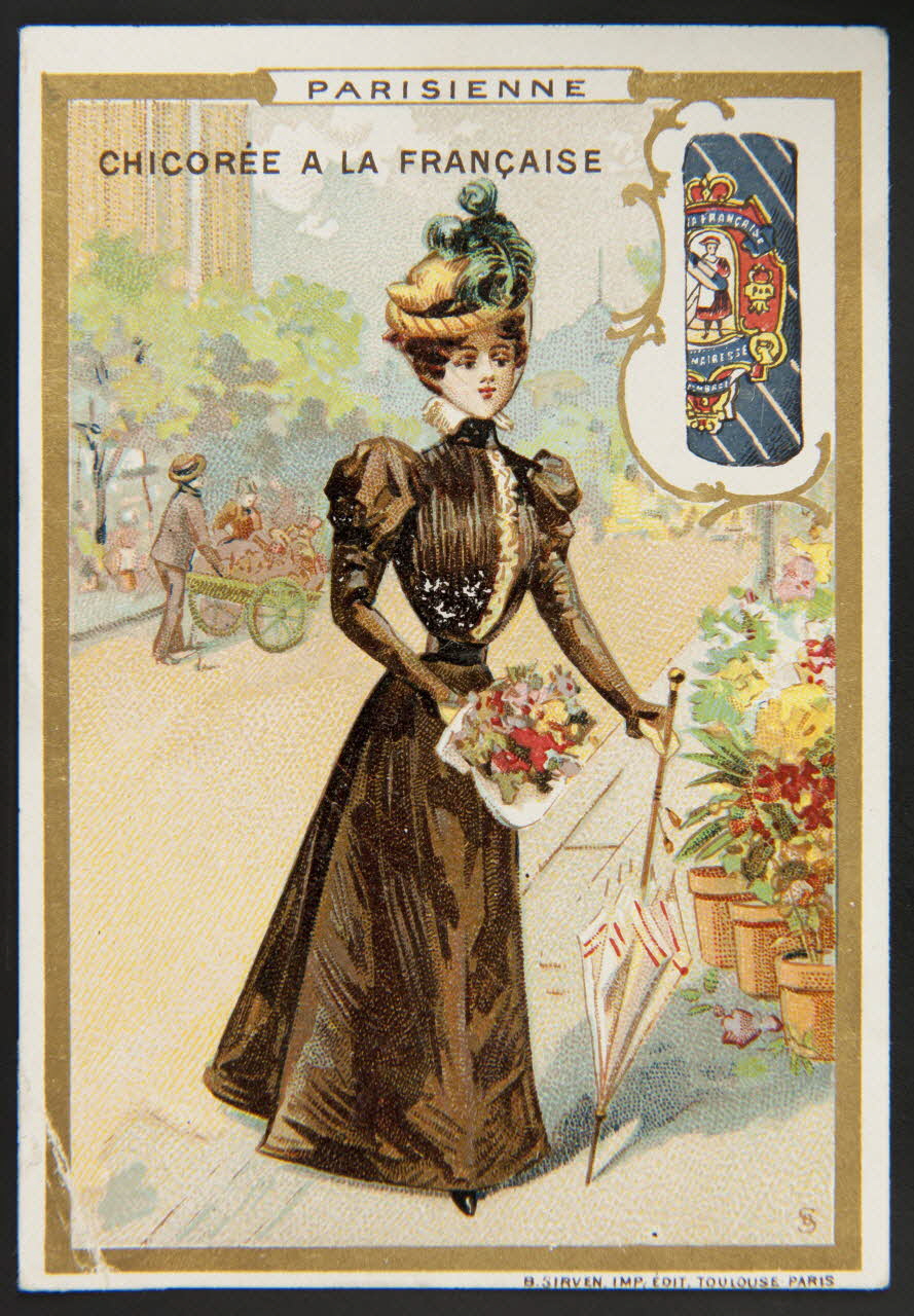 Jehenne carte réclame chromo Paris 1895-1920 1995.1.1875.11 Photo