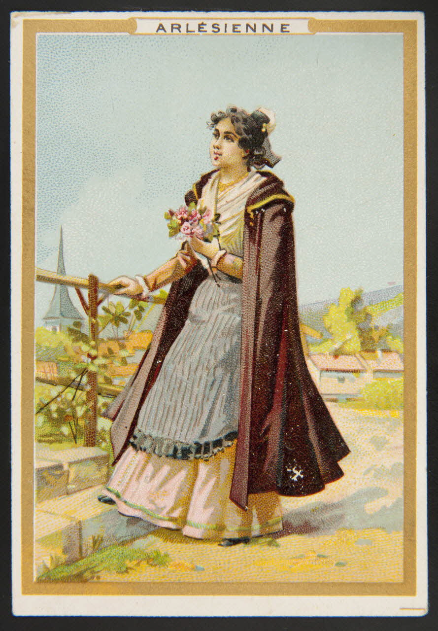 Jehenne carte réclame chromo Paris 1885-1920 1995.1.1875.2 Photo