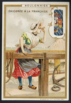 Jehenne carte réclame chromo Paris 1895-1920 1995.1.1875.6 Photo