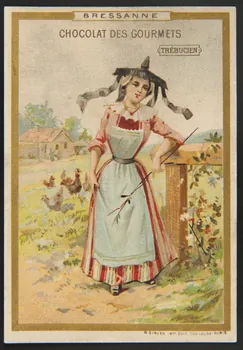 Jehenne carte réclame chromo Paris 1895-1920 1995.1.1875.7 Photo