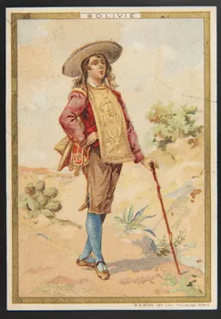 Jehenne carte réclame chromo Paris 1895-1920 1995.1.1876.1 Photo