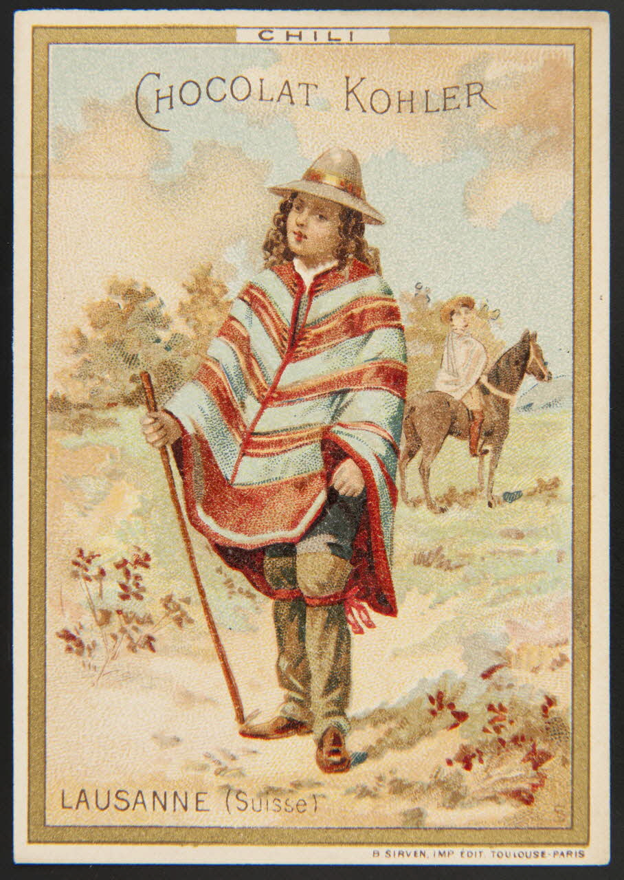 Jehenne carte réclame chromo Paris 1895-1920 1995.1.1876.3 Photo