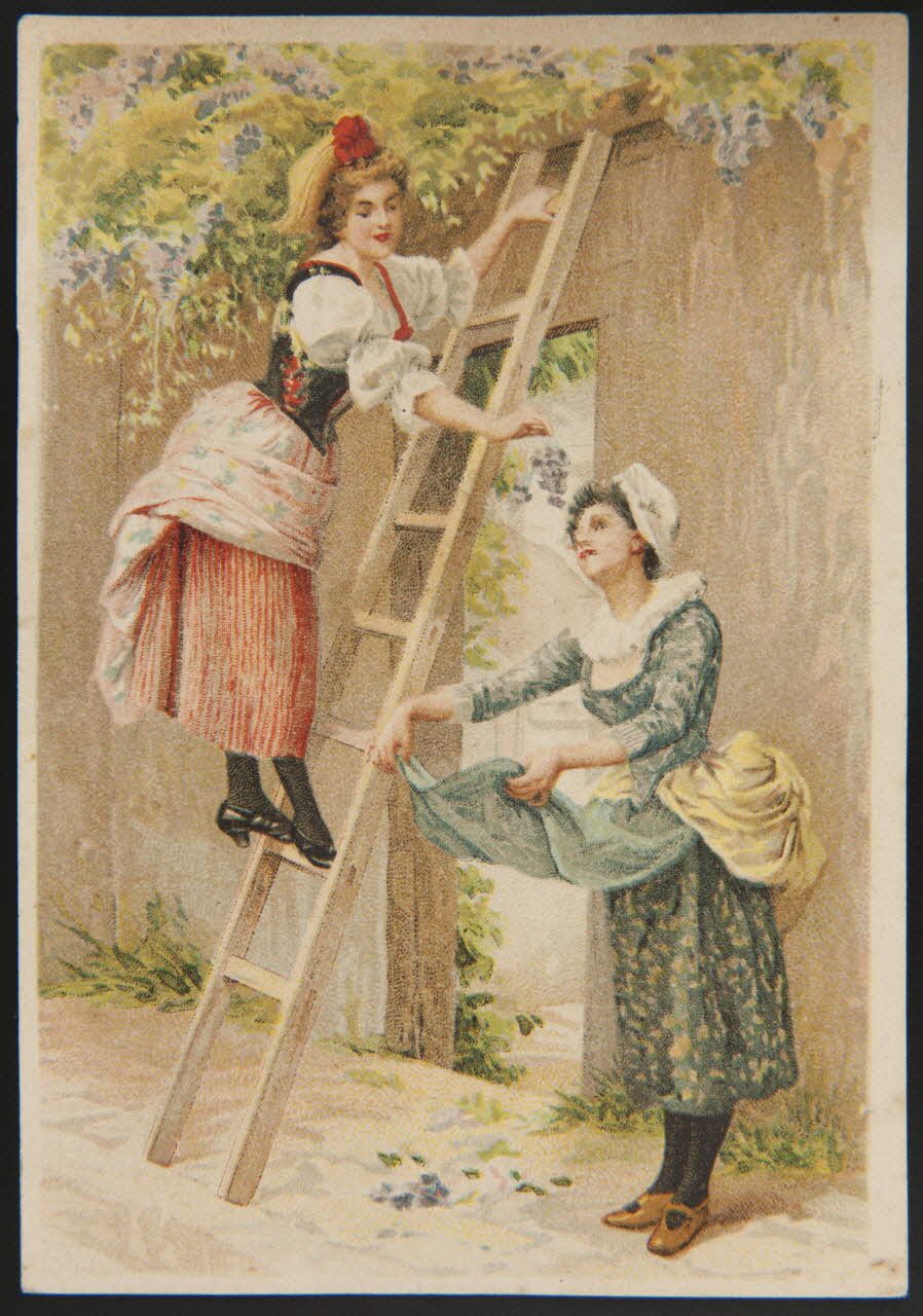 Jehenne carte réclame chromo Paris 1885-1895 1995.1.1877.2 Photo