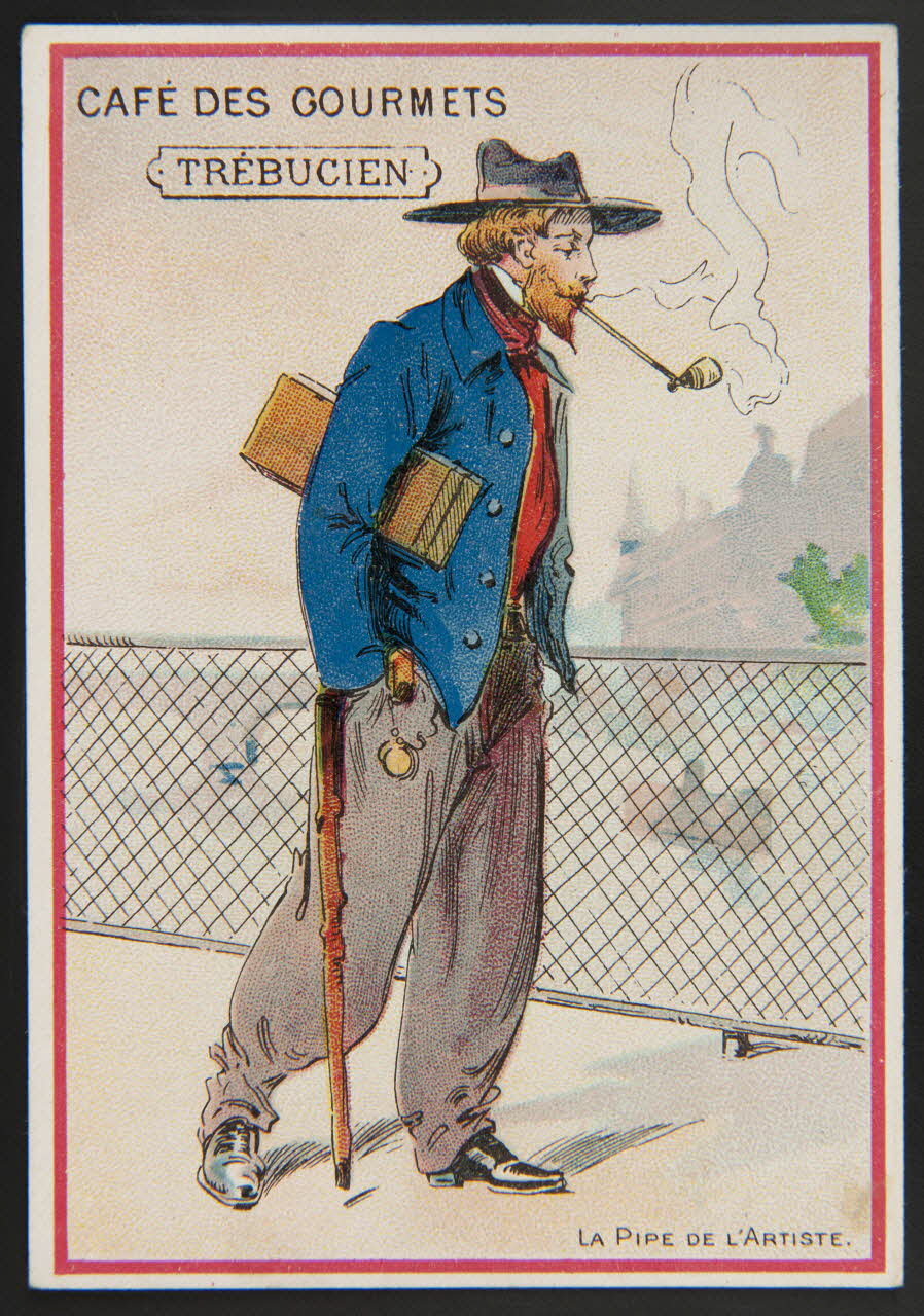 Jehenne carte réclame chromo Paris 1895-1920 1995.1.1878.8 Photo