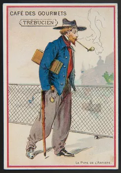 Jehenne carte réclame chromo Paris 1895-1920 1995.1.1878.8 Photo