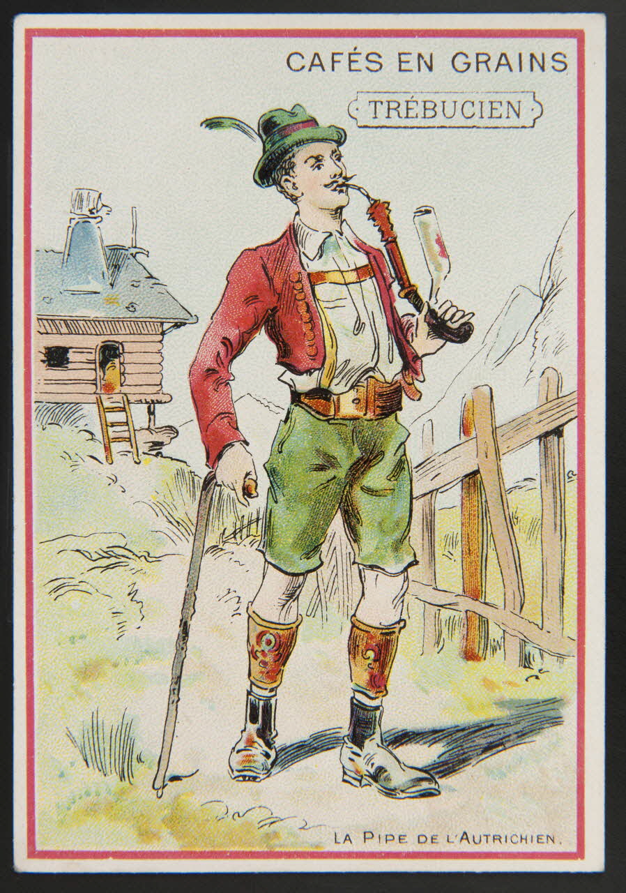 Jehenne carte réclame chromo Paris 1895-1920 1995.1.1878.9 Photo