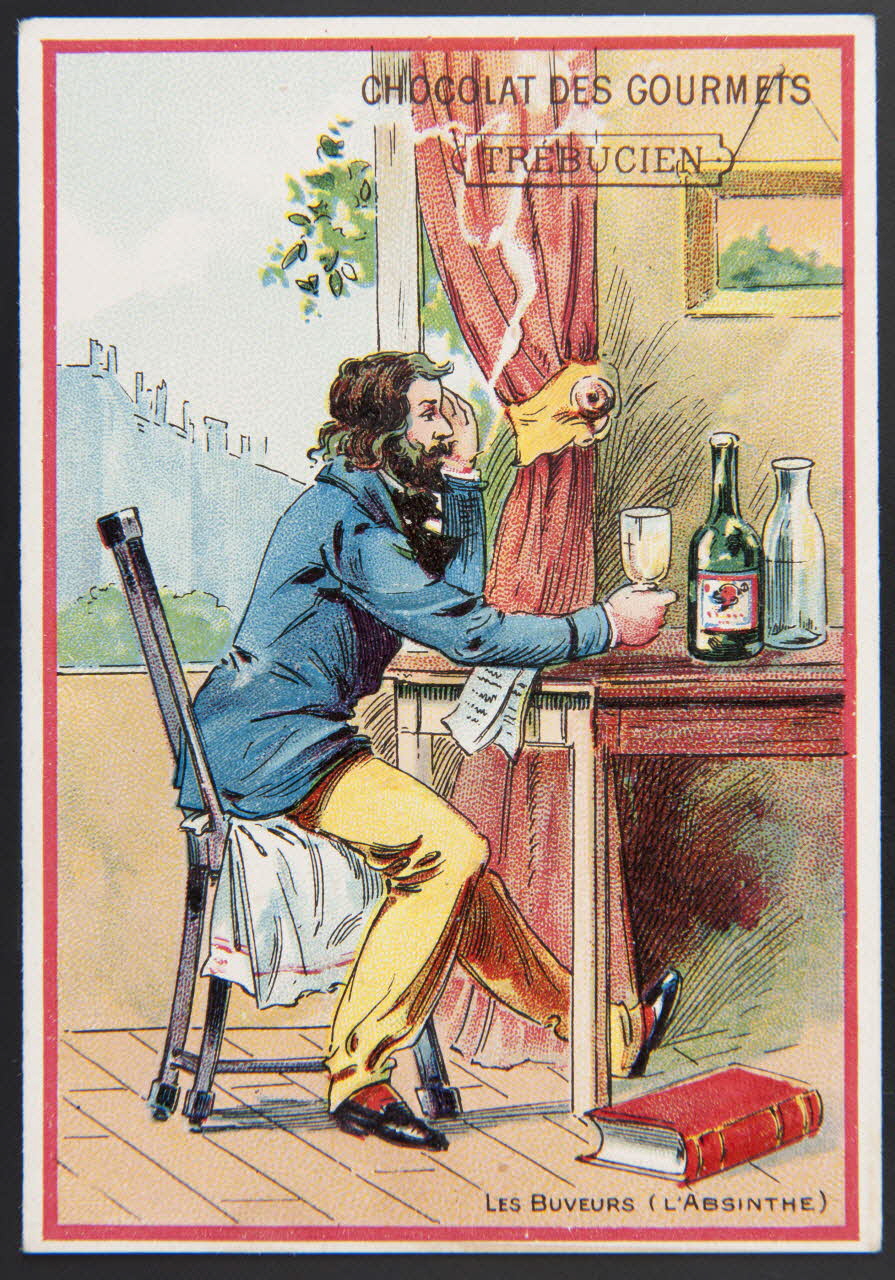 Jehenne carte réclame chromo Paris 1895-1920 1995.1.1879.1 Photo