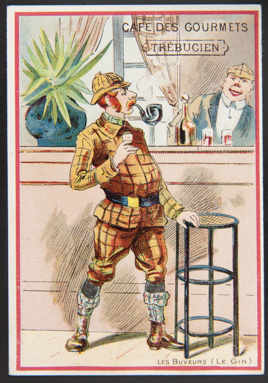 Jehenne carte réclame chromo Paris 1895-1920 1995.1.1879.11 Photo