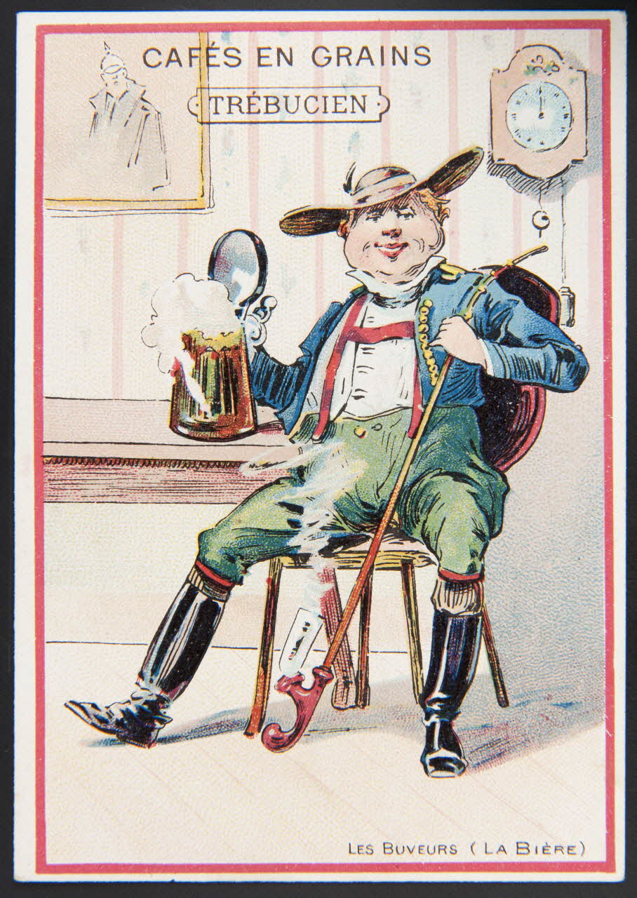 Jehenne carte réclame chromo Paris 1895-1920 1995.1.1879.2 Photo