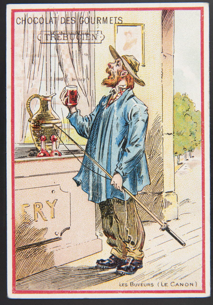Jehenne carte réclame chromo Paris 1895-1920 1995.1.1879.5 Photo