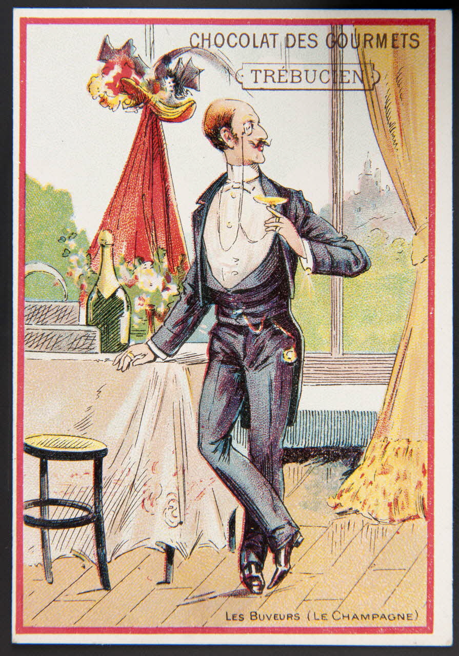 Jehenne carte réclame chromo Paris 1895-1920 1995.1.1879.6 Photo