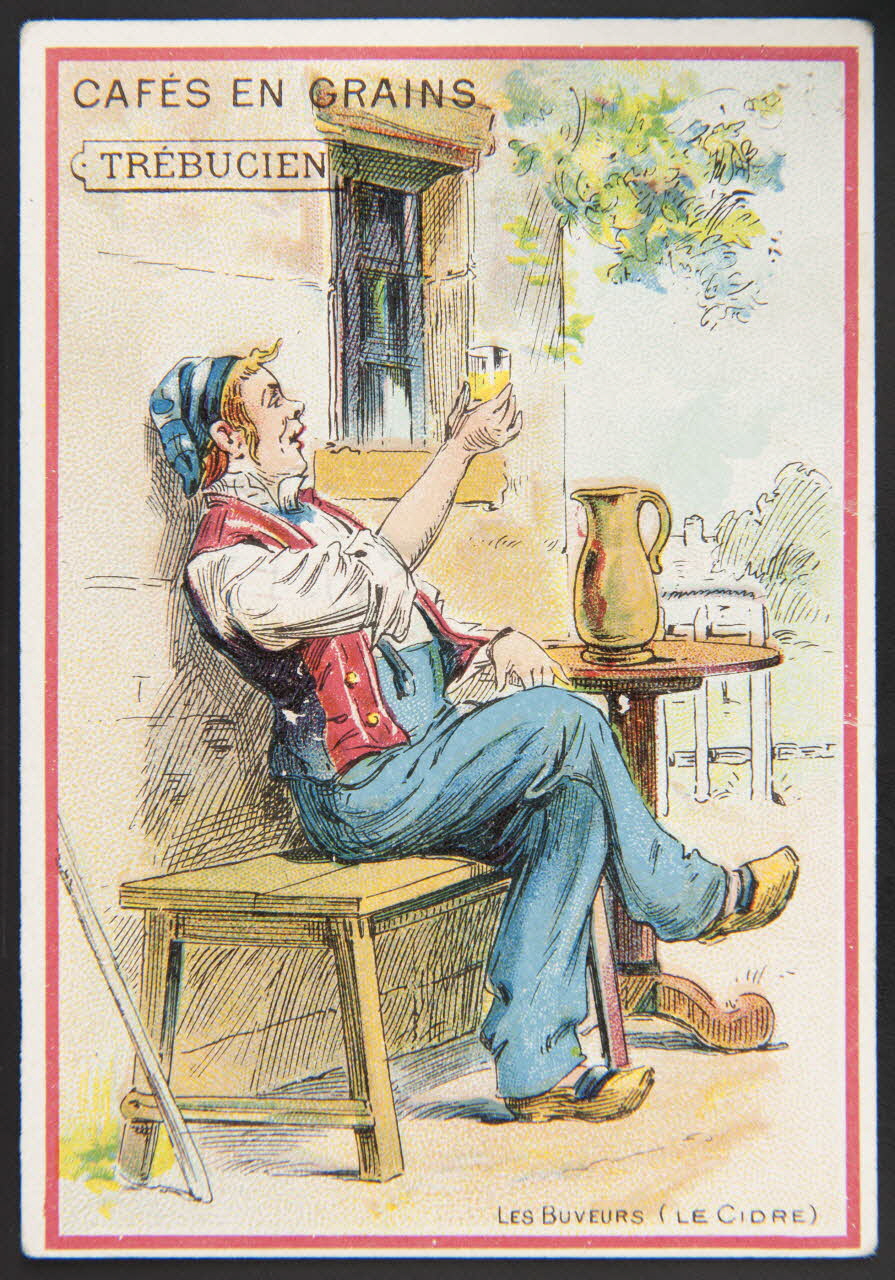 Jehenne carte réclame chromo Paris 1895-1920 1995.1.1879.8 Photo