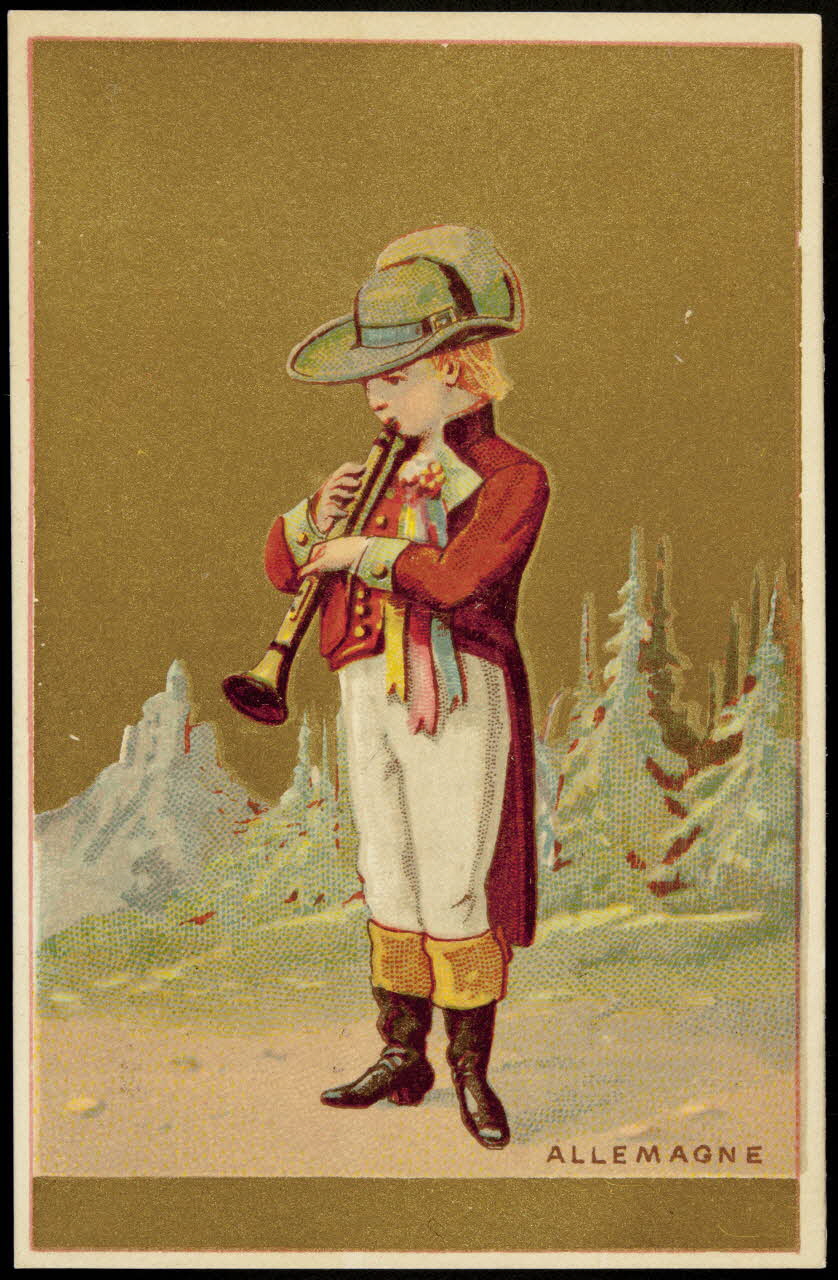 carte réclame chromo Paris 1880-1900 1995.1.188.1 Photo