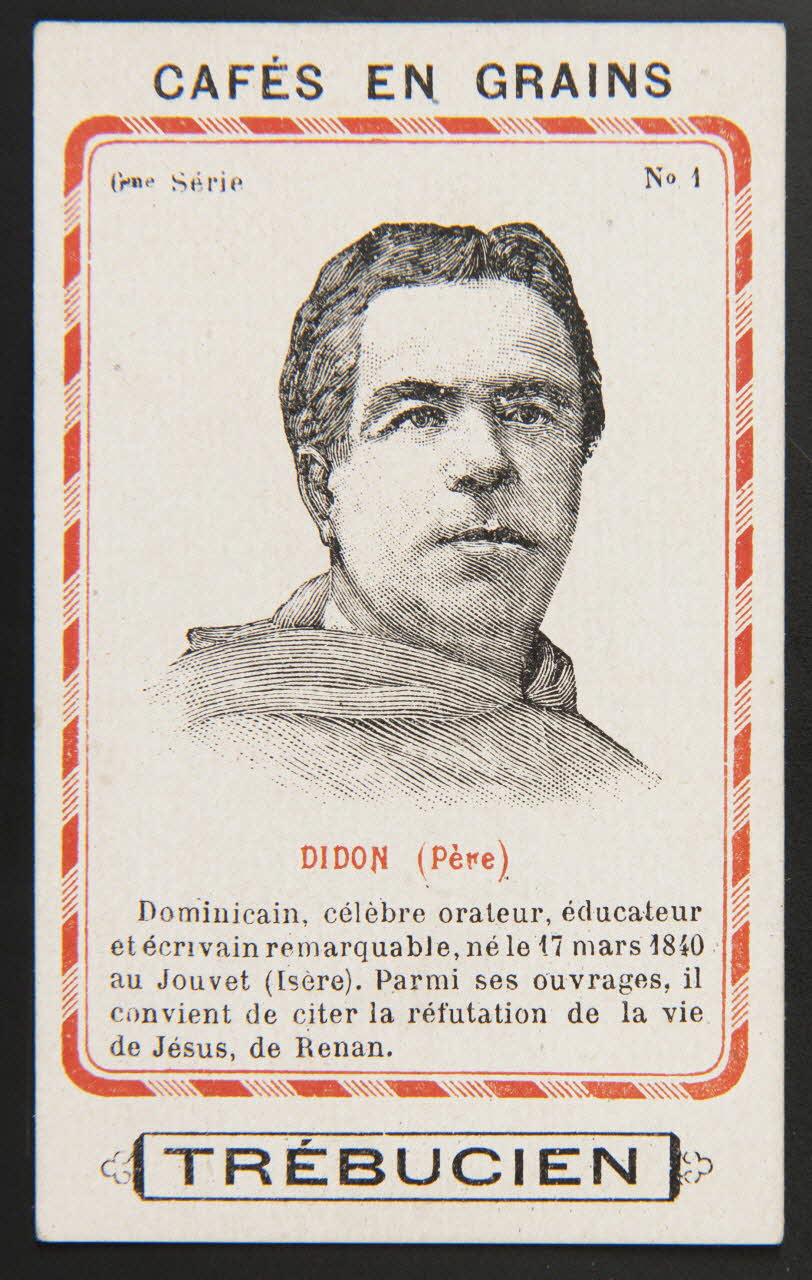 Jehenne carte réclame chromo Paris 1899-1920 1995.1.1880.1 Photo