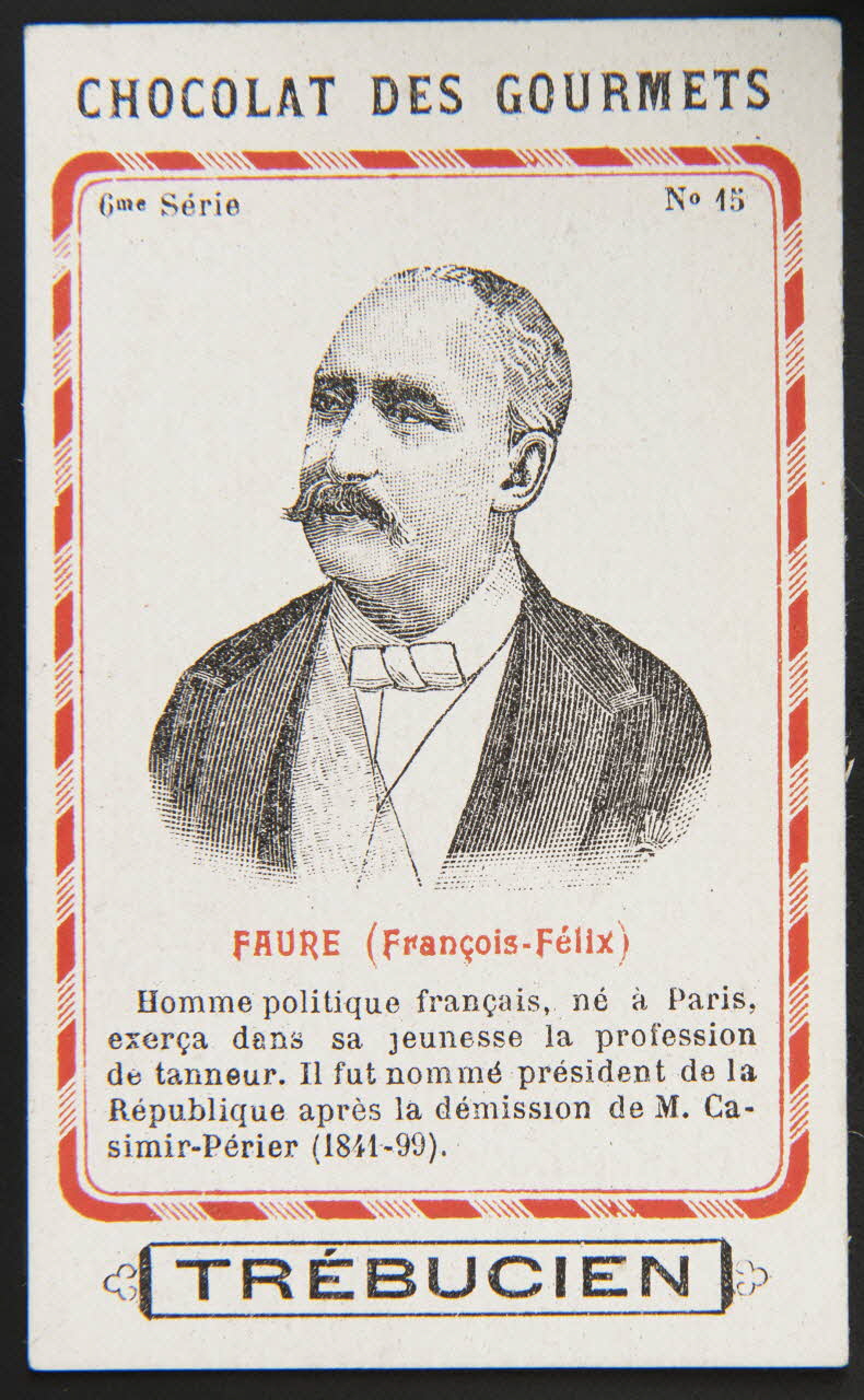 Jehenne carte réclame chromo Paris 1899-1920 1995.1.1880.10 Photo