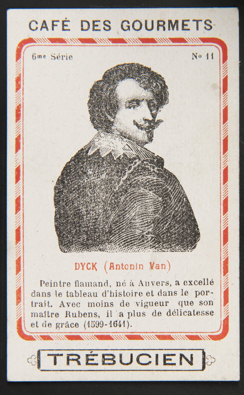 Jehenne carte réclame chromo Paris 1899-1920 1995.1.1880.8 Photo