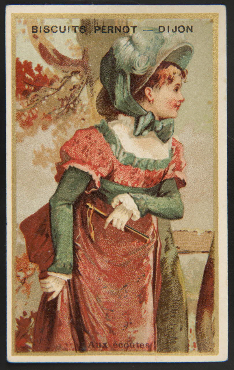 Jehenne ; Romanet carte réclame chromo Paris 1920 1995.1.1881.1 Photo